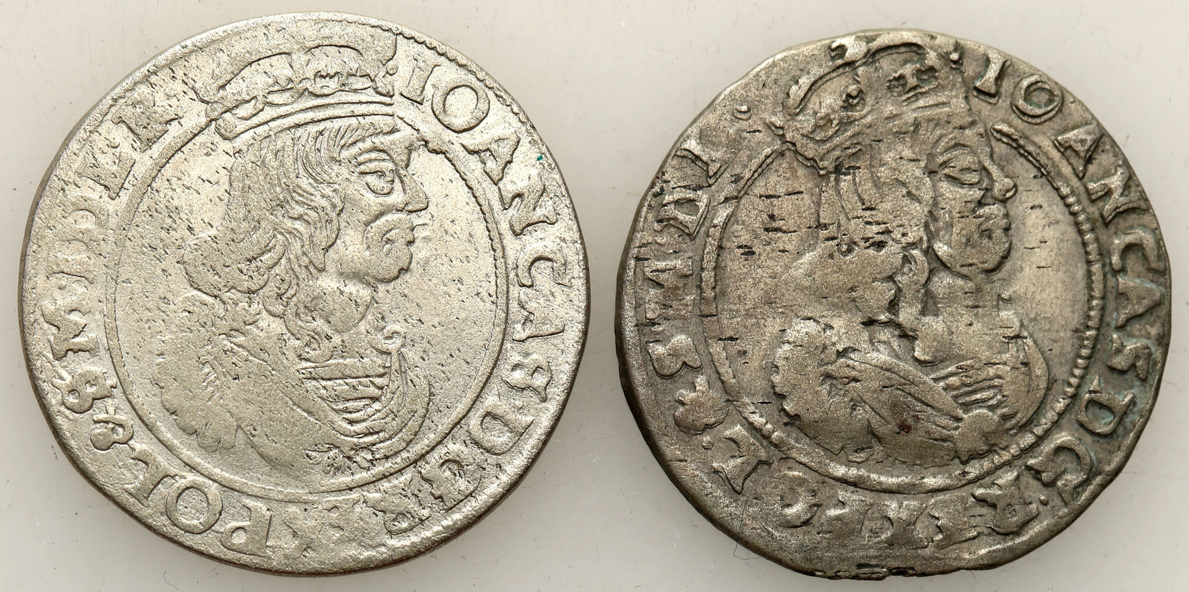 Jan II Kazimierz. Szóstak (6 groszy) 1663, 1667 AT
